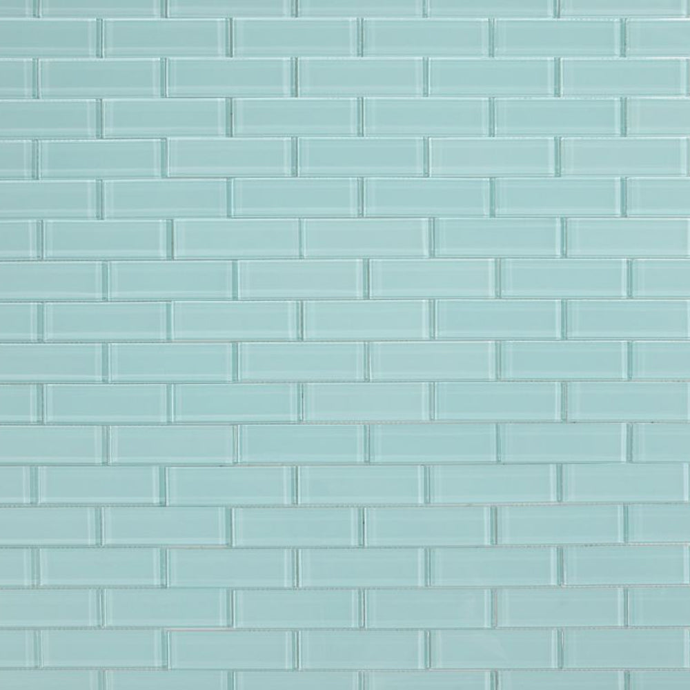 Elysium Tiles Casale Mint 11.75" x 11.75" Glass Mosaic Tile