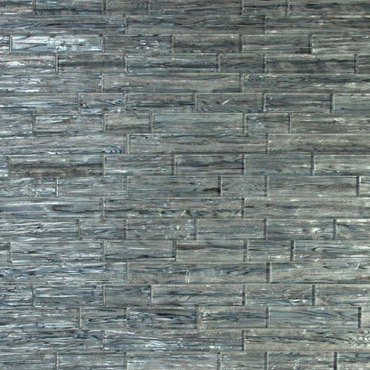 Elysium Tiles Casale Shell Silver Multi Size 11.75" x 11.75" Glass Mosaic Tile