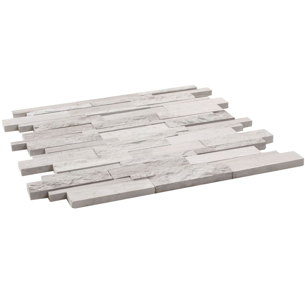 Elysium Tiles Egypt Grey 12" x 12" Marble Mosaic Tile