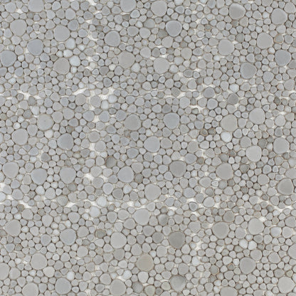 Elysium Tiles Growing Grey 11.5" x 11.5" Porcelain Mosaic Tile