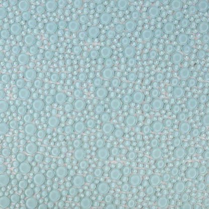 Elysium Tiles Lady Mint 10.75" x 10.75" Glass Mosaic Tile