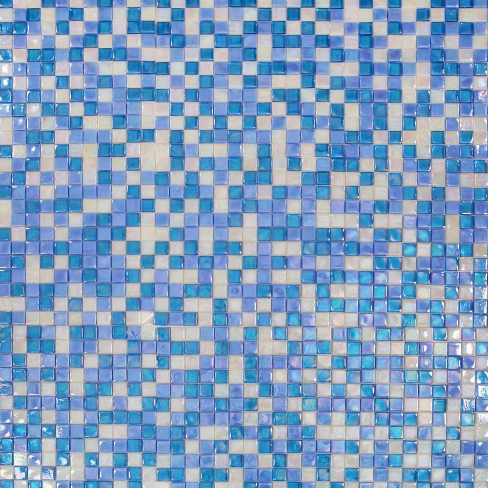 Elysium Tiles Laguna Beach Square 11.75" x 11.75" Glass Mosaic Tile