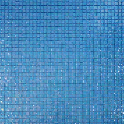 Elysium Tiles Laguna Fancy Blue 11.75" x 11.75" Glass Mosaic Tile