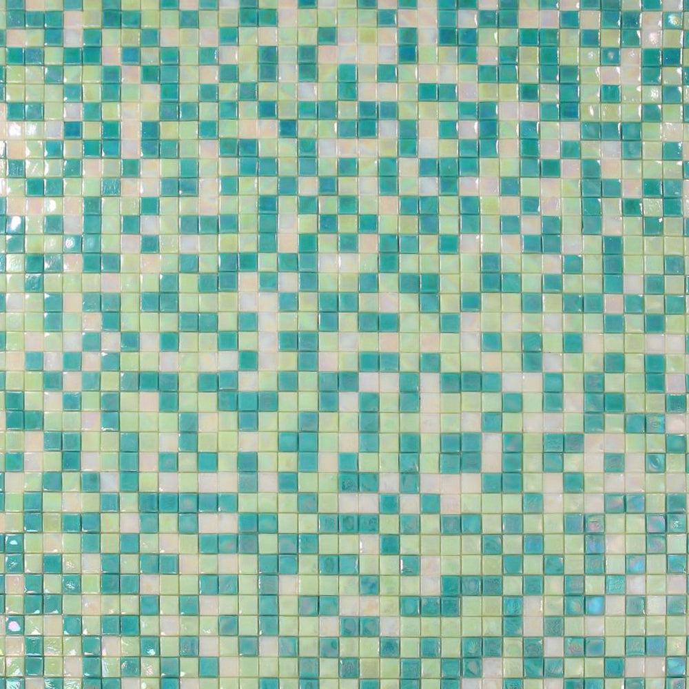 Elysium Tiles Laguna Spring Square 11.75" x 11.75" Glass Mosaic Tile