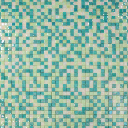 Elysium Tiles Laguna Spring Square 11.75" x 11.75" Glass Mosaic Tile