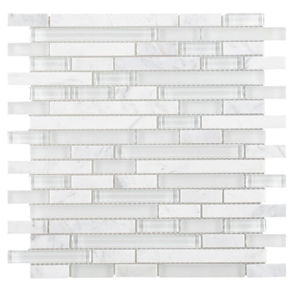 Elysium Tiles Linear Victory 11.75" x 12" Mosaic Tile