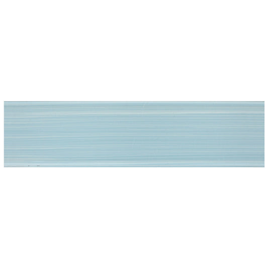 Elysium Tiles Lucy Blue Painting 4" x 16" Subway Tile