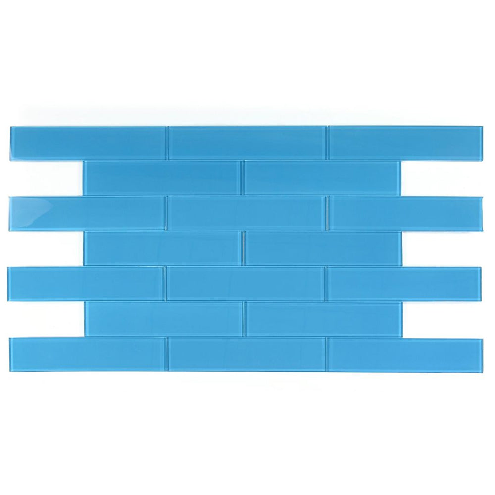 Elysium Tiles Lucy Royal Blue 4" x 16" Subway Tile