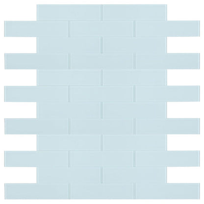 Elysium Tiles Lucy Turquoise Glossy 4" x 16" Subway Tile