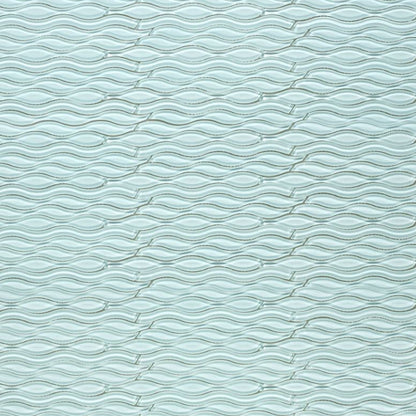 Elysium Tiles Water Light Green 11.50" x 12.25" Glass Mosaic Tile