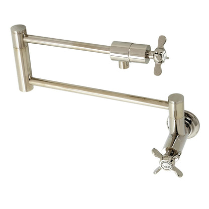 Essex E Two-Handle 1-Hole Wall Mount Pot Filler/Kitchen Faucet