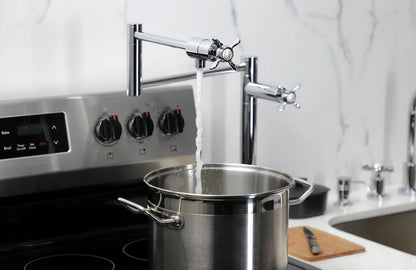 Essex F Two-Handle 1-Hole Deck Mount Pot Filler/Kitchen Faucet