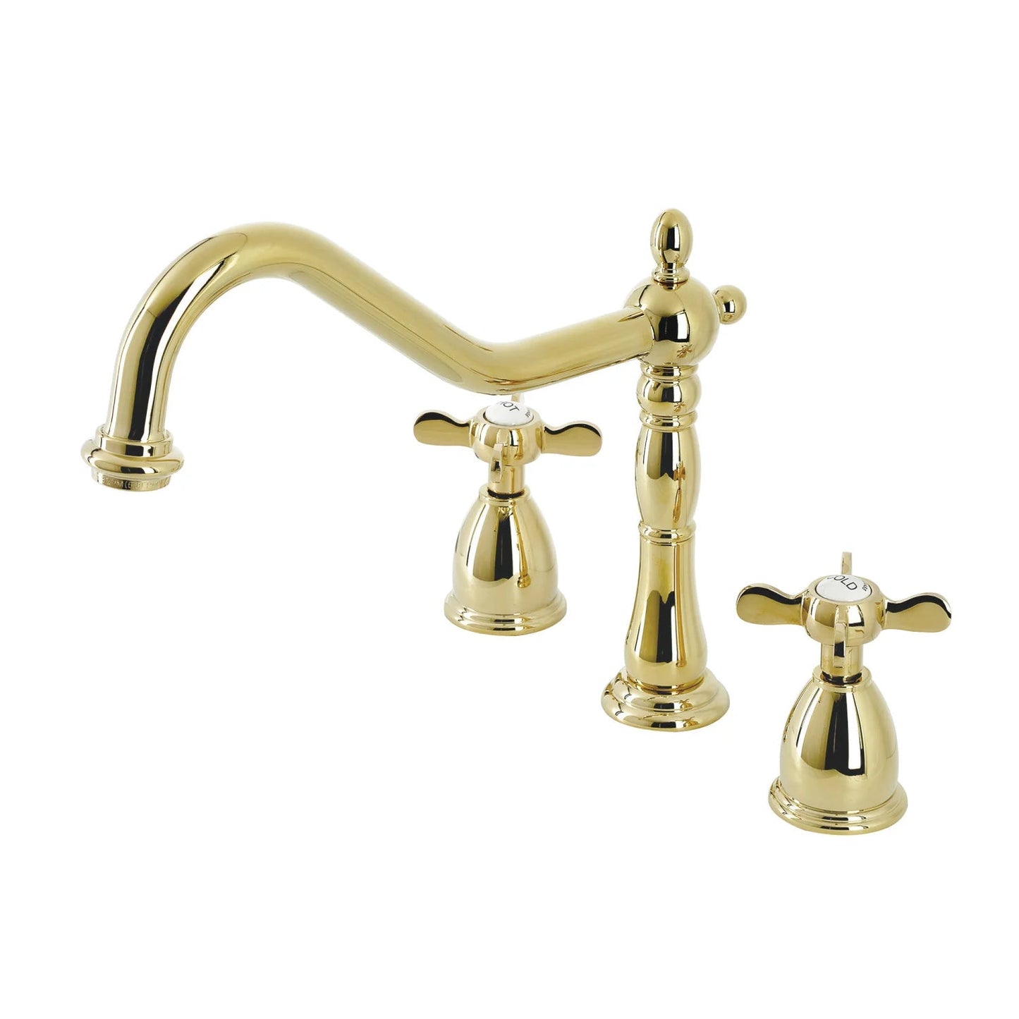 Essex G Two-Handle 3-Hole Deck Mount Widespread Kitchen Faucet