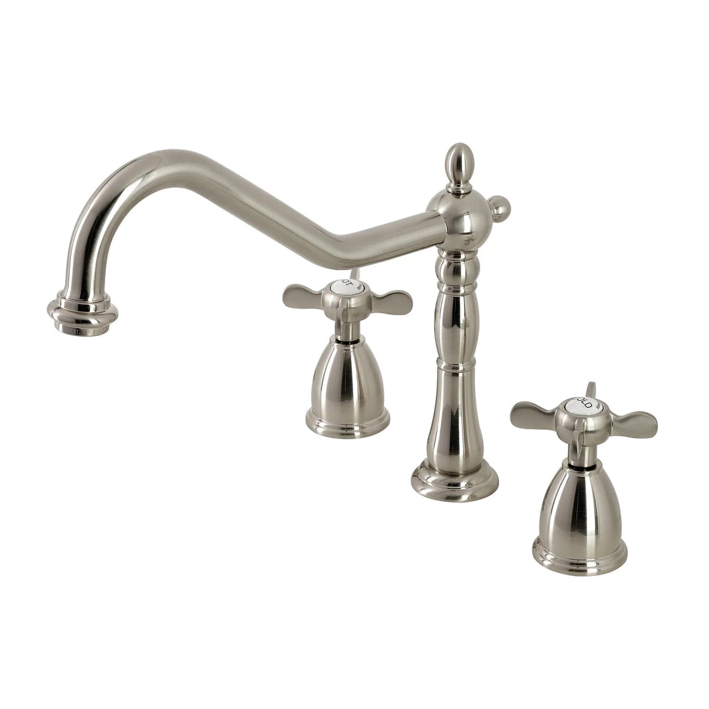 Essex G Two-Handle 3-Hole Deck Mount Widespread Kitchen Faucet