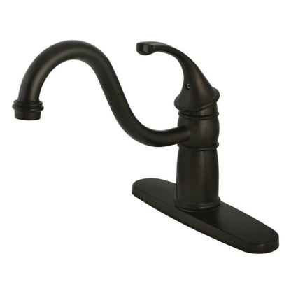 Georgian B Single-Handle 1-Hole/3-Hole Deck Mount 8" Centerset Kitchen Faucet