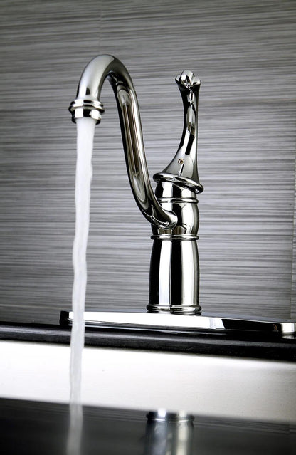 Georgian B Single-Handle 1-Hole/3-Hole Deck Mount 8" Centerset Kitchen Faucet