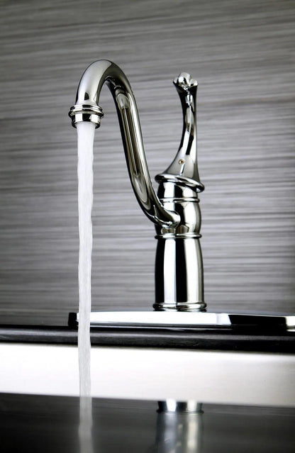 Georgian B Single-Handle 1-Hole/3-Hole Deck Mount 8" Centerset Kitchen Faucet