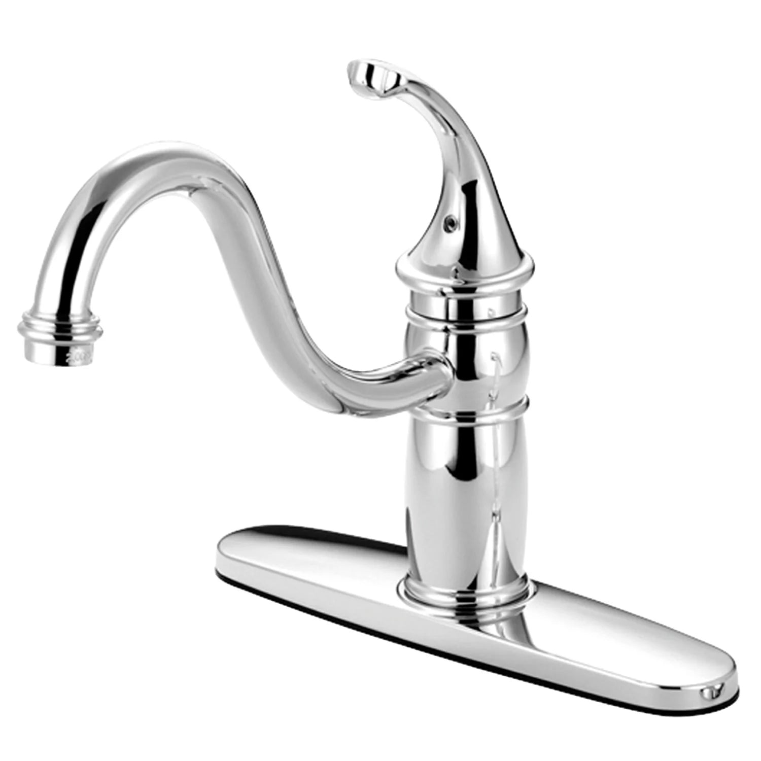 Georgian B Single-Handle 1-Hole/3-Hole Deck Mount 8" Centerset Kitchen Faucet