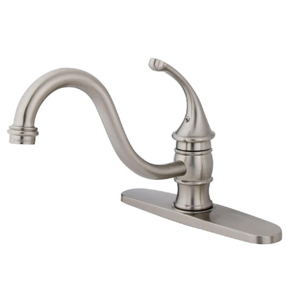 Georgian F Single-Handle 1-Hole/3-Hole Deck Mount Widespread Kitchen Faucet