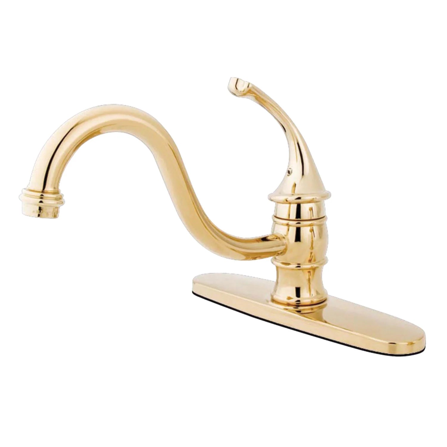 Georgian F Single-Handle 1-Hole/3-Hole Deck Mount Widespread Kitchen Faucet