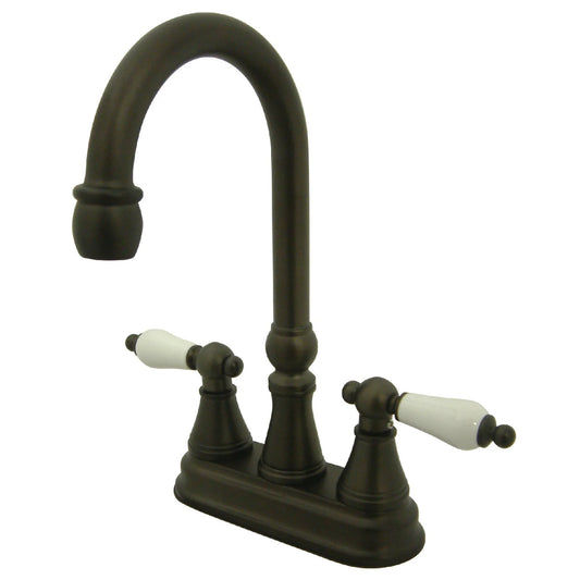 Governor D Two-Handle 2-Hole Deck Mount Bar Faucet