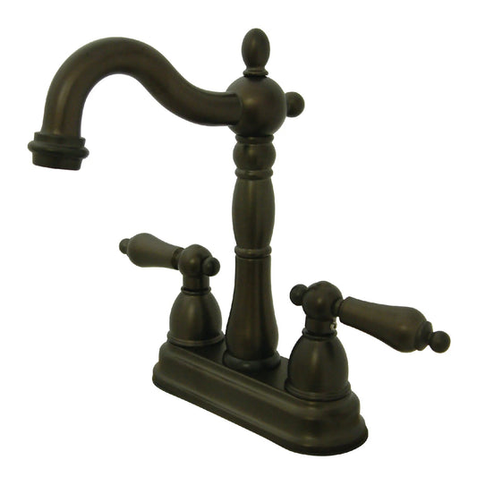 Heritage A Two-Handle 2-Hole Deck Mount Bar Faucet