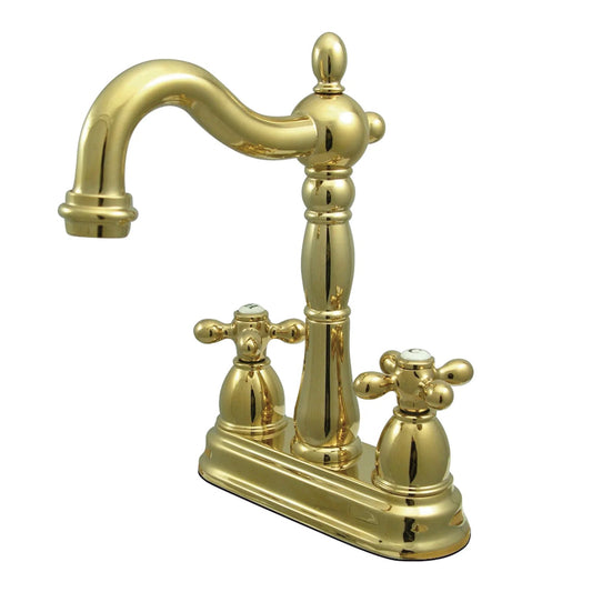 Heritage C Two-Handle 2-Hole Deck Mount Bar Faucet