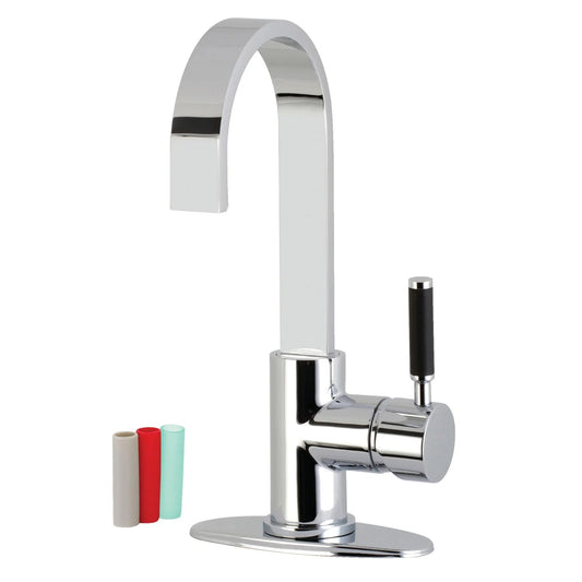 Kaiser A Single-Handle 1-Hole Deck Mount Bar Faucet