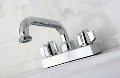 London Two-Handle 2-Hole Deck Mount Laundry Faucet