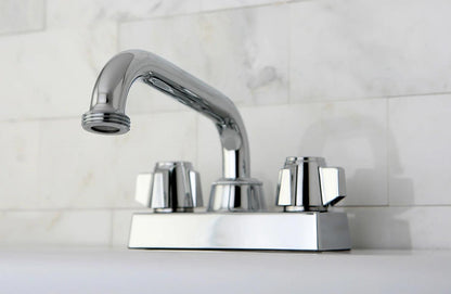 London Two-Handle 2-Hole Deck Mount Laundry Faucet