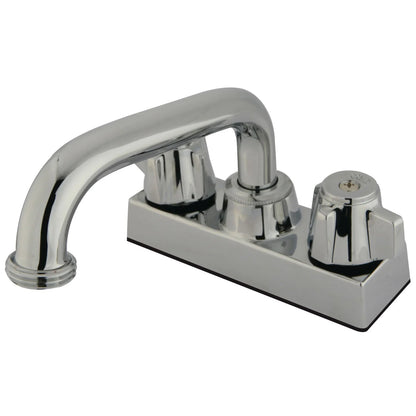 London Two-Handle 2-Hole Deck Mount Laundry Faucet