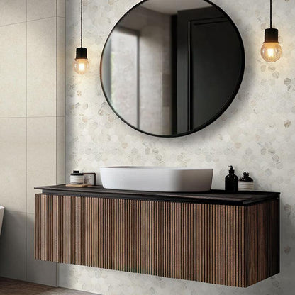 MSI Arabescato Venato (2" Hexagon Pieces) 11.75" x 12" Honed Marble Mosaic Tile