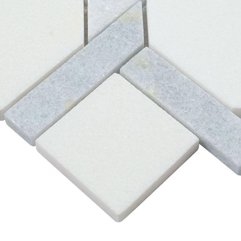 MSI Azula Kaya 11.25" x 11.25" Polished Marble Mosaic Tile