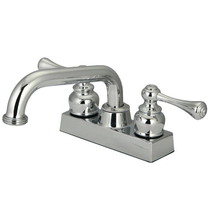 Munich Two-Handle 2-Hole Deck Mount Laundry Faucet