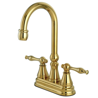 Naples Two-Handle 2-Hole Deck Mount Bar Faucet