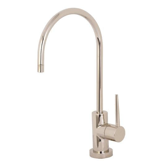 New York Rounded Single-Handle 1-Hole Deck Mount Water Filtration Faucet