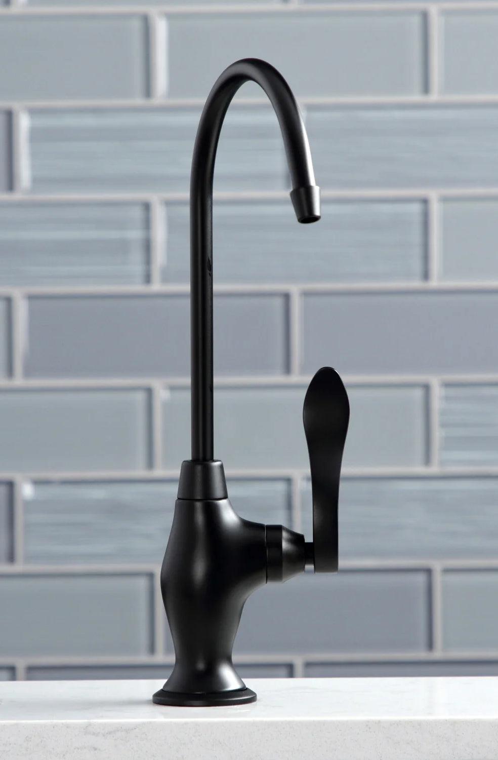 NuWave French Paris Single-Handle 1-Hole Deck Mount Water Filtration Faucet