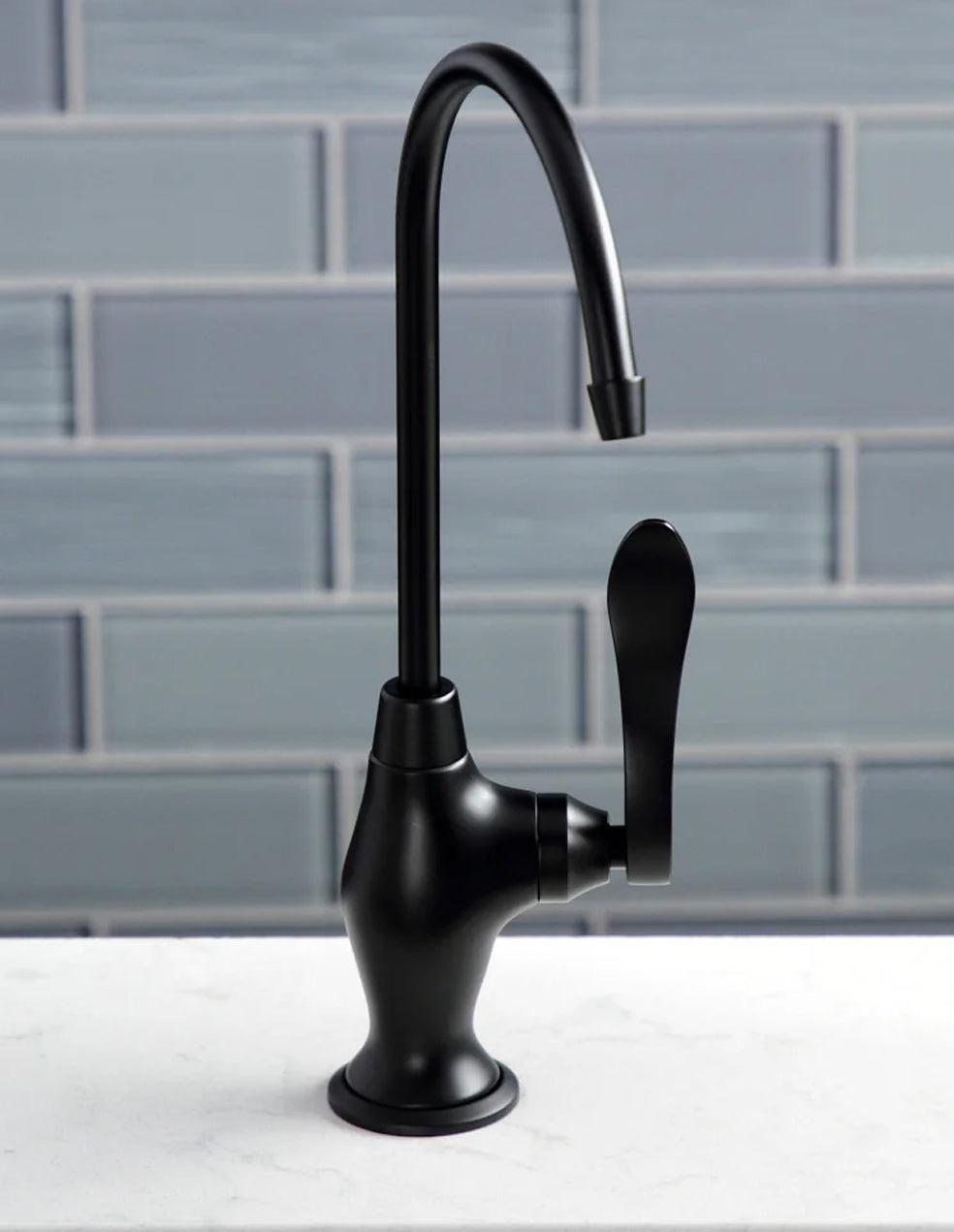 NuWave French Paris Single-Handle 1-Hole Deck Mount Water Filtration Faucet