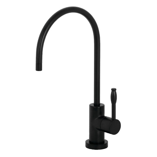 Nustudio Rounded Single-Handle 1-Hole Deck Mount Water Filtration Faucet