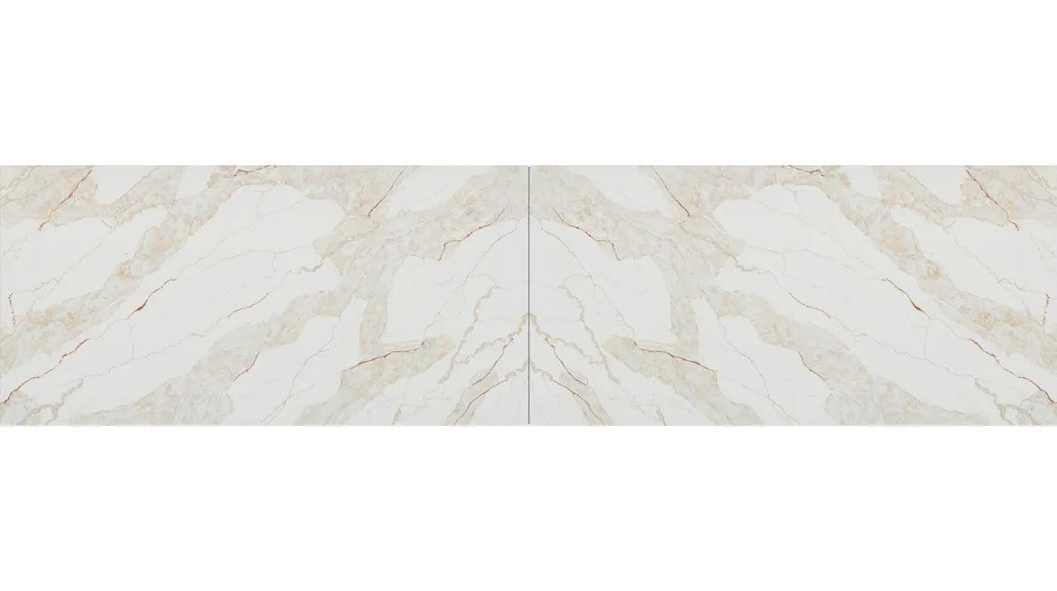 Pental Quartz Sono Soleil Bookmatched Polished Quartz Slab