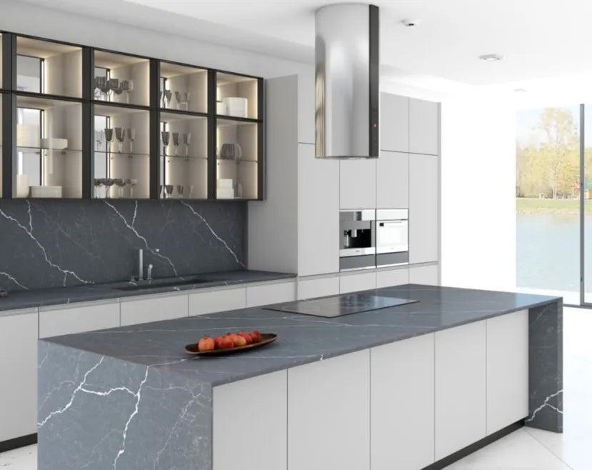 Pental Quartz Sorano 130" x 65" Polished/Honed Quartz Slab