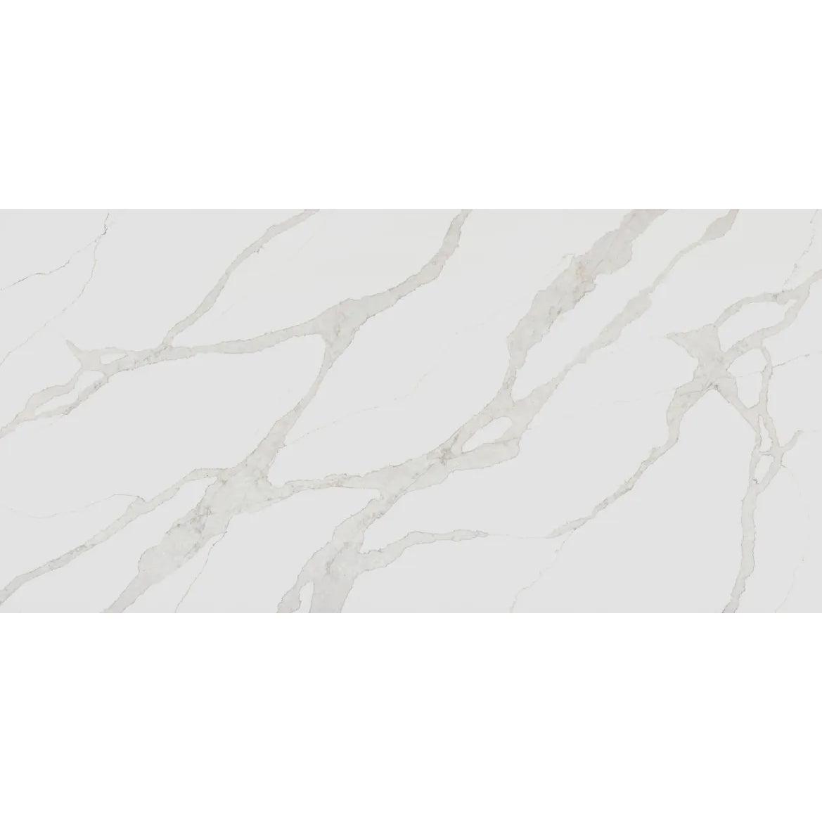 Pental Quartz Stella Caldia Bookmatched Polished Quartz Slab