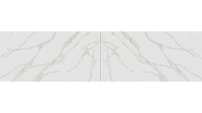 Pental Quartz Stella Caldia Bookmatched Polished Quartz Slab