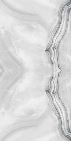 Raphael Stone Agate Grey Polished Porcelain Tile