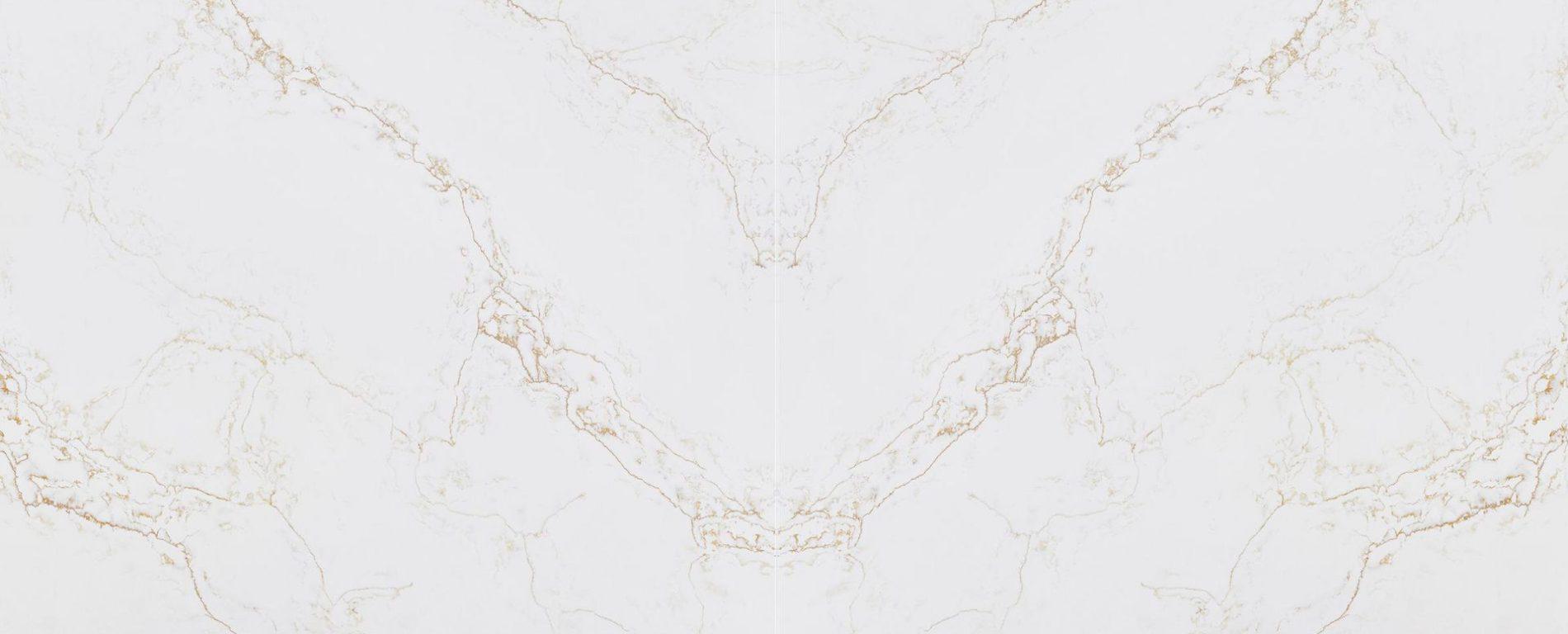 Raphael Stone Ariston Gold Polished 126" x 63" Quartz Slab