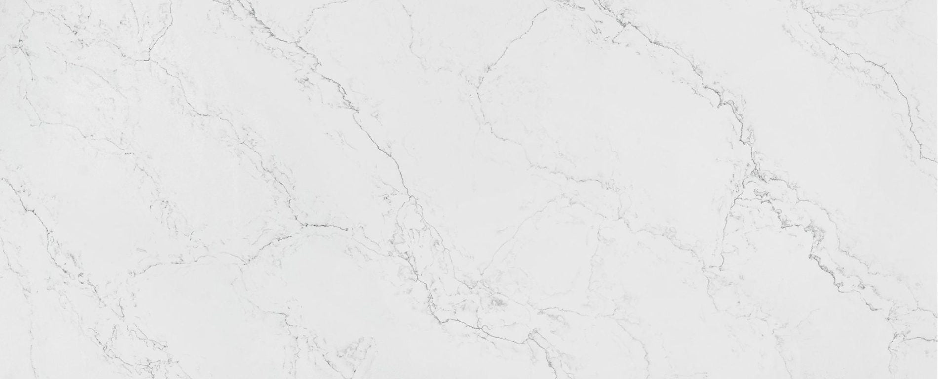 Raphael Stone Ariston White Polished 126" x 63" Quartz Slab