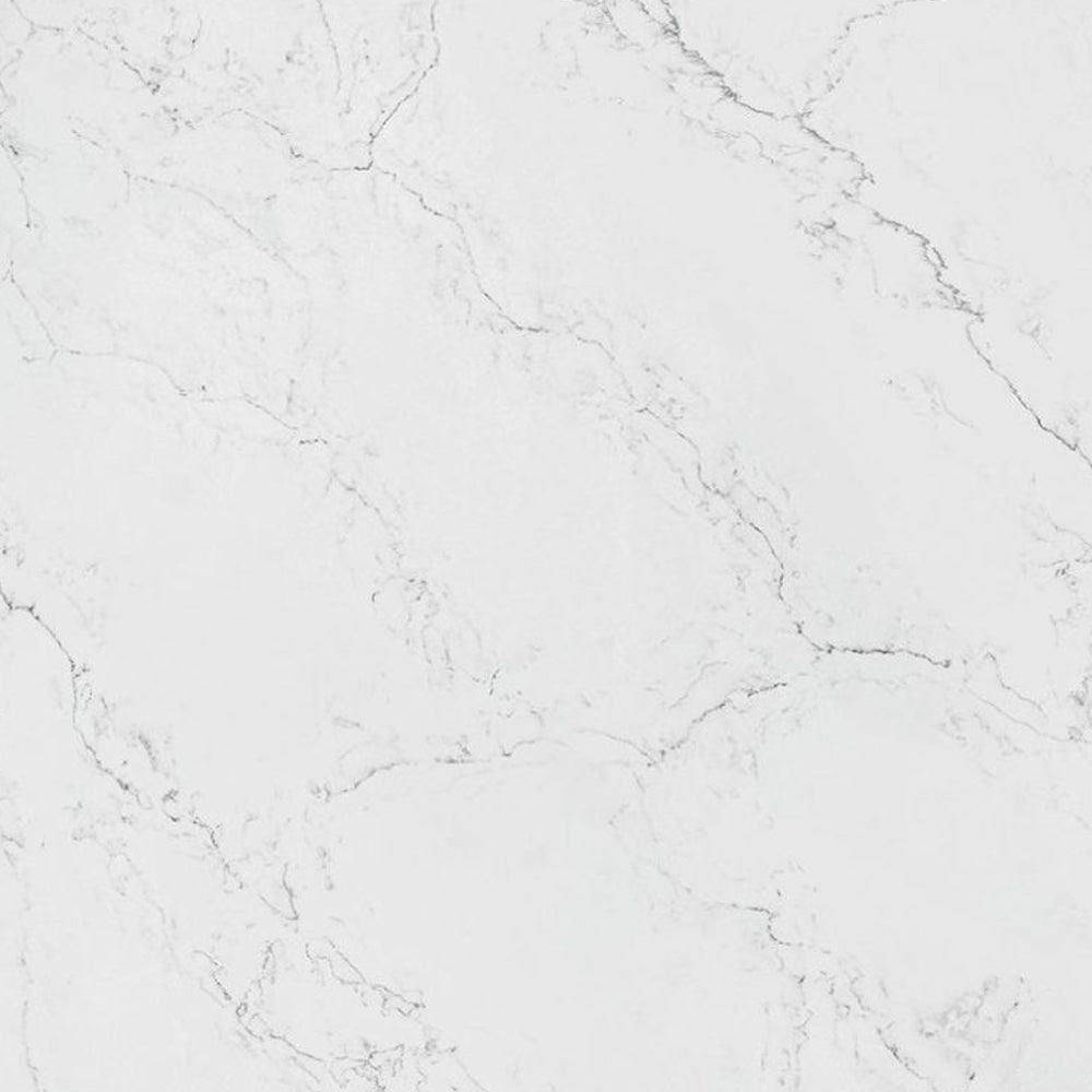 Raphael Stone Ariston White Polished 126" x 63" Quartz Slab