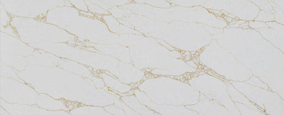 Raphael Stone Calacatta Naple Polished 126" x 63" Quartz Slab