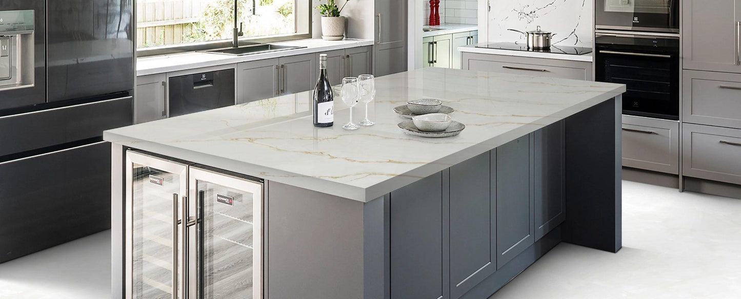 Raphael Stone Calacatta Palermo Bookmatched Polished 126