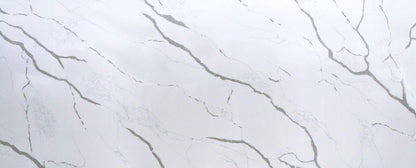 Raphael Stone Calacatta Paris Bookmatched Polished 126" x 63" Quartz Slab